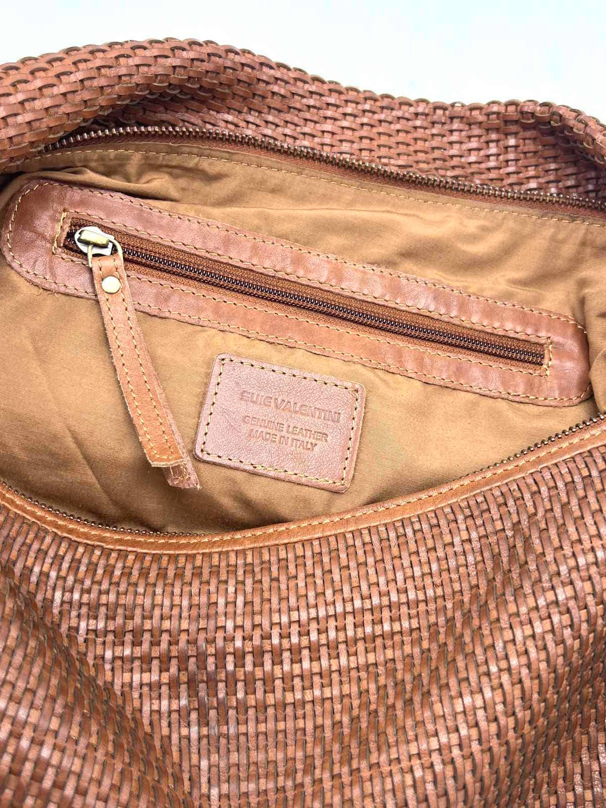 Woven Leather Hobo Bag - Sono Chic