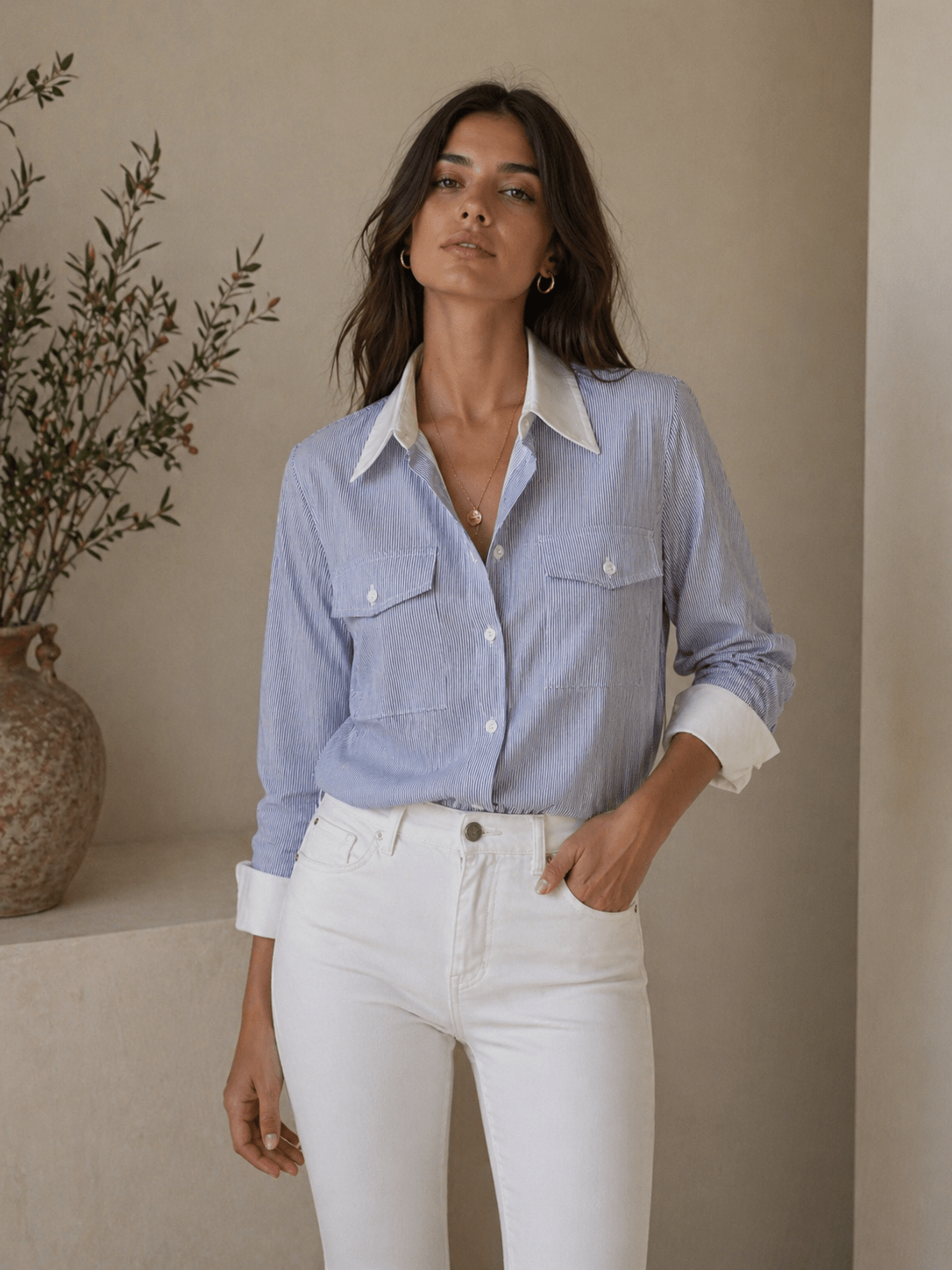 Camicia Blu - Sono Chic