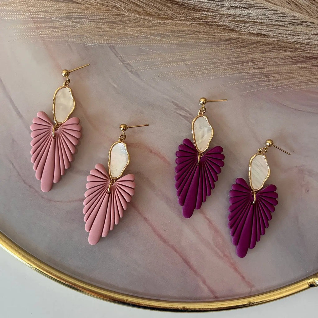 Handcrafted Dream Leaf Earrings - Sono Chic