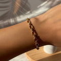 Golden Pulse Chain Bracelet - Sono Chic