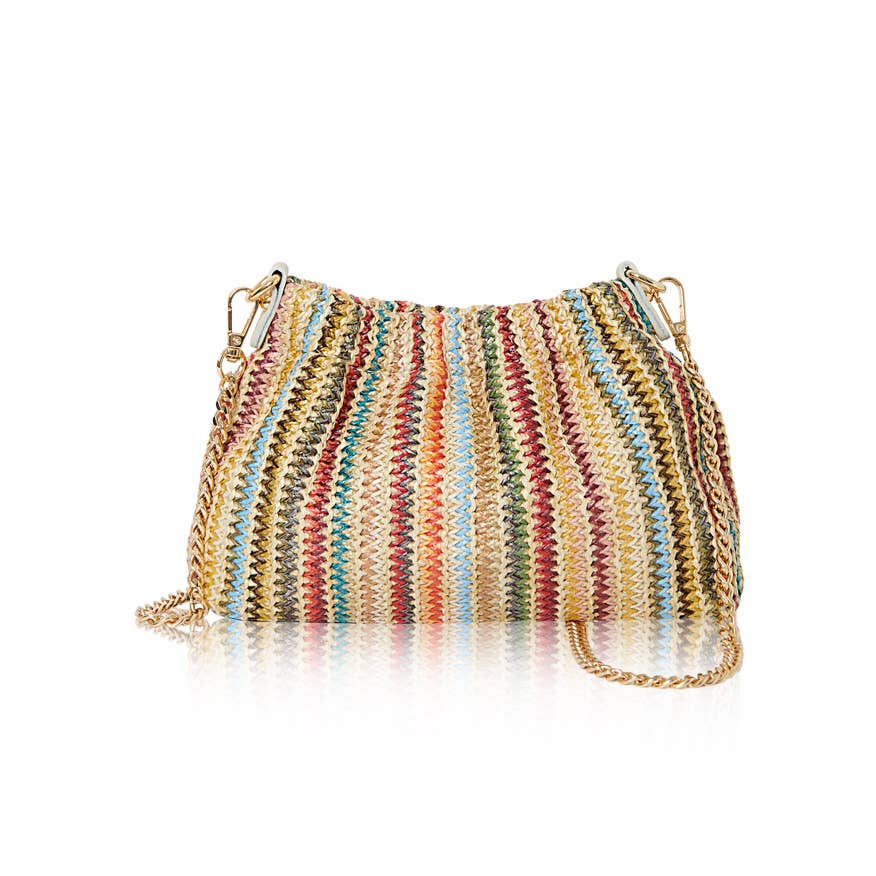 Raffia Rainbow Bag - Sono Chic