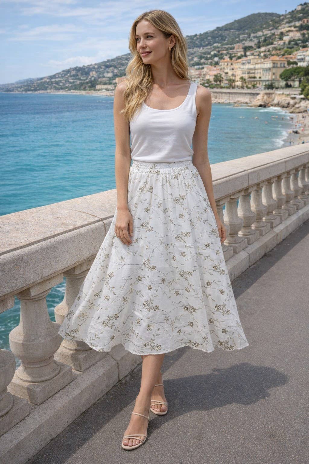 Linen Skirt - Sono Chic