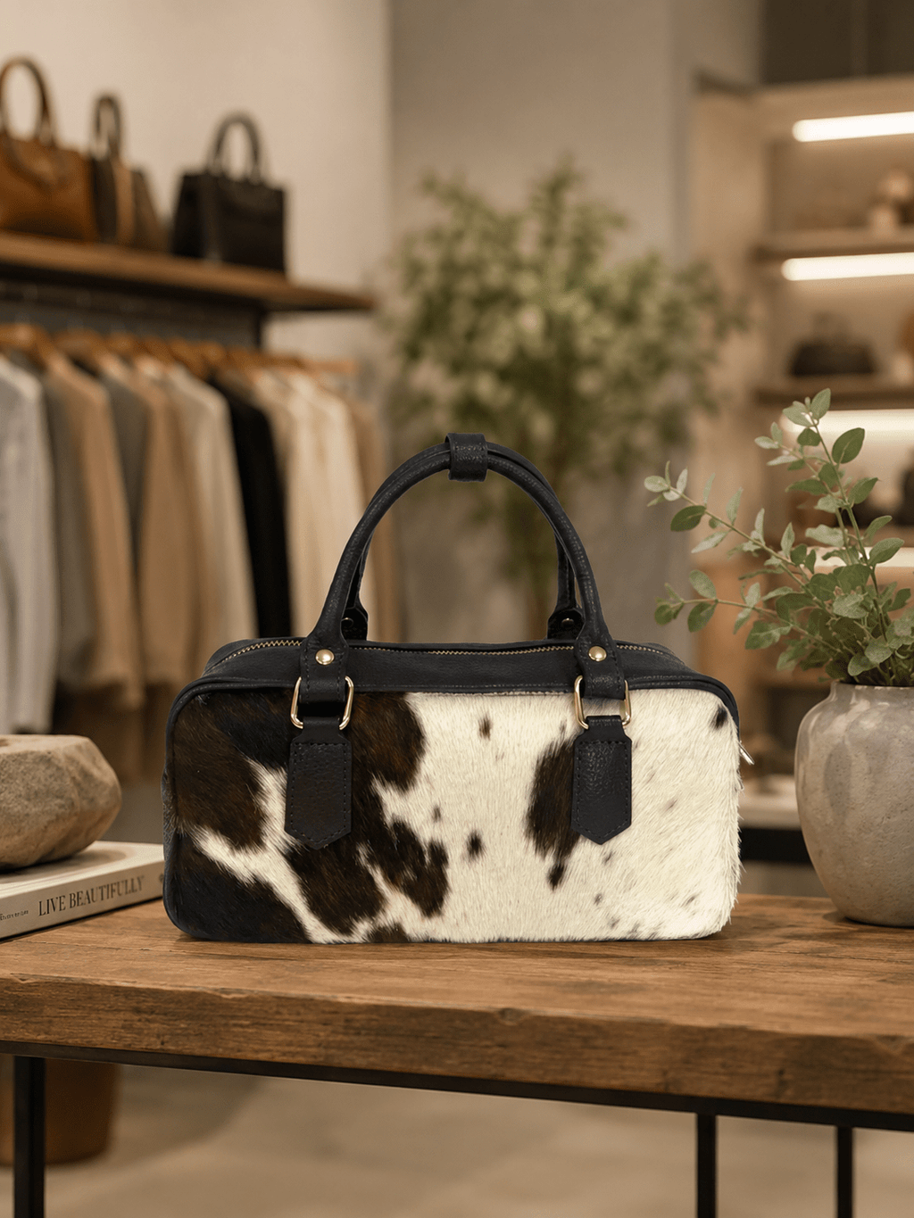 Mucca Baguette Bag - Sono Chic