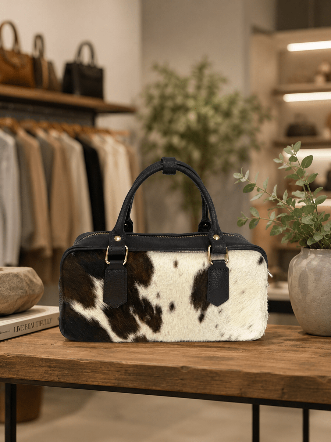 Mucca Baguette Bag - Sono Chic