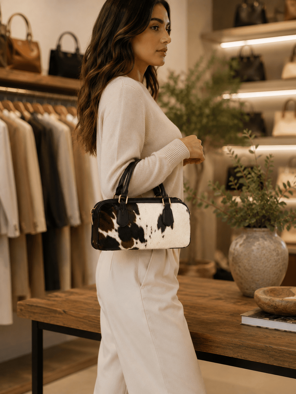 Mucca Baguette Bag - Sono Chic