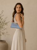 Celeste Leather Baguette Bag - Sono Chic