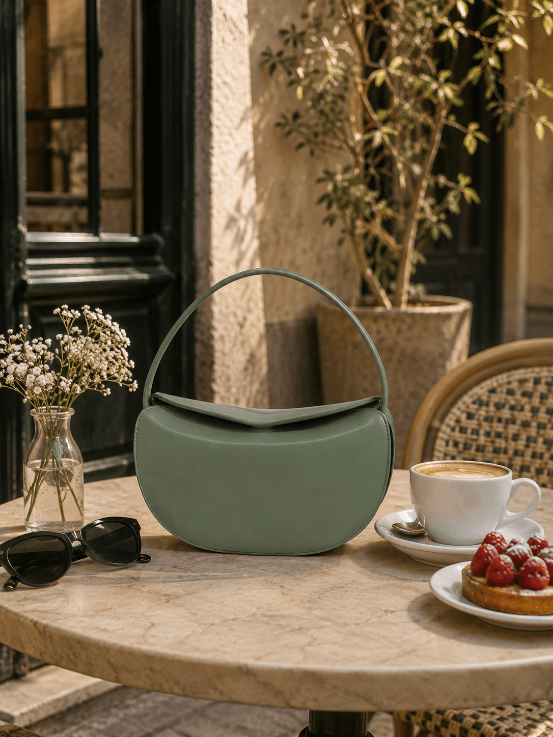 Crescent Shoulder Bag – Small - Sono Chic