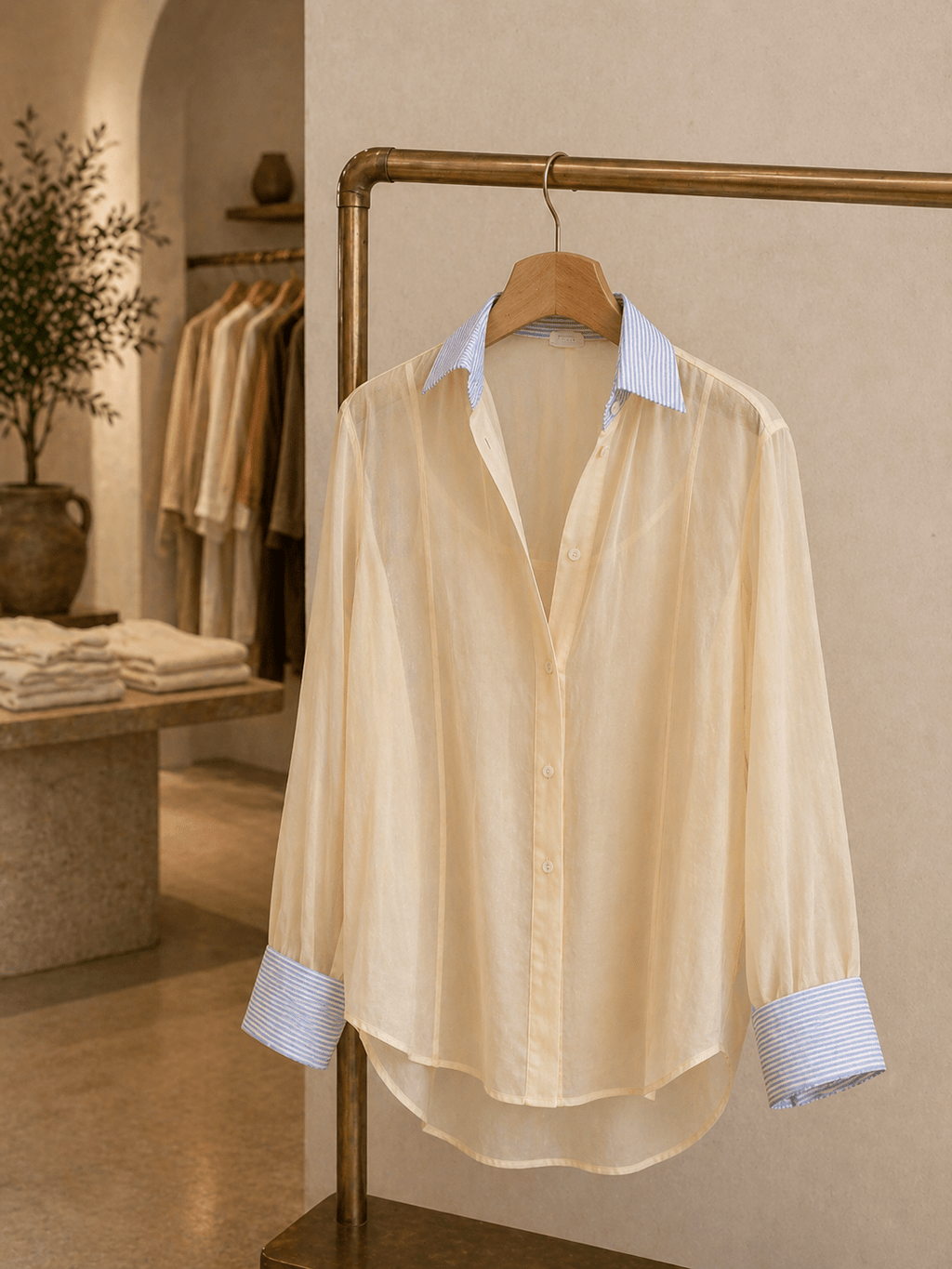 Camicia Bianco - Burro - Sono Chic