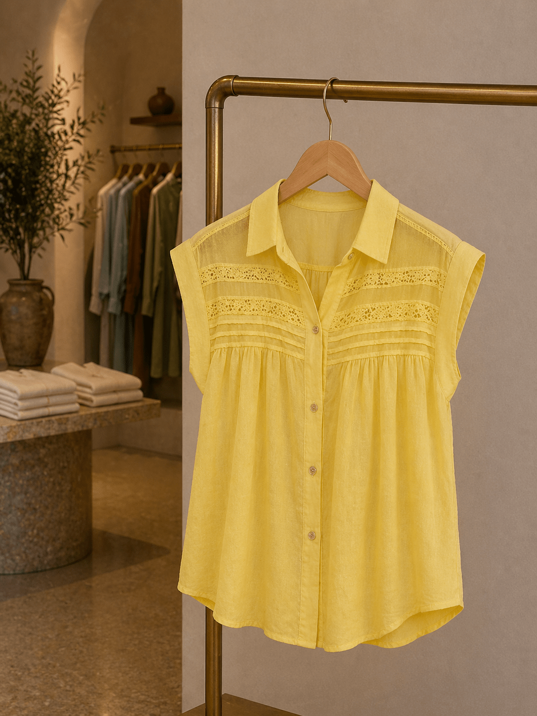 Sleeveless Blouse - Sono Chic