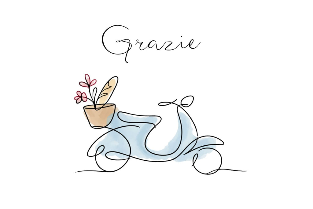 Grazie Cards - Set of 10 - Sono Chic
