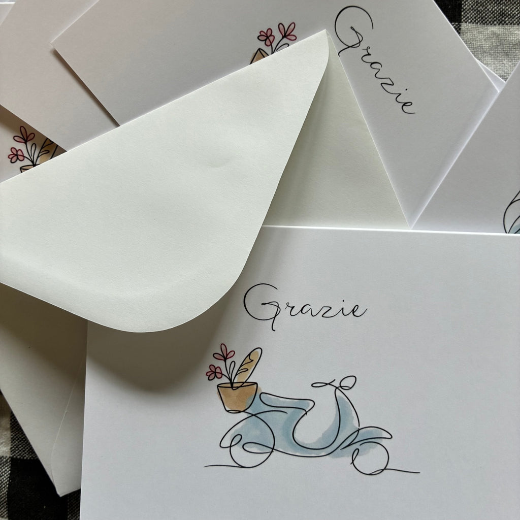 Grazie Cards - Set of 10 - Sono Chic