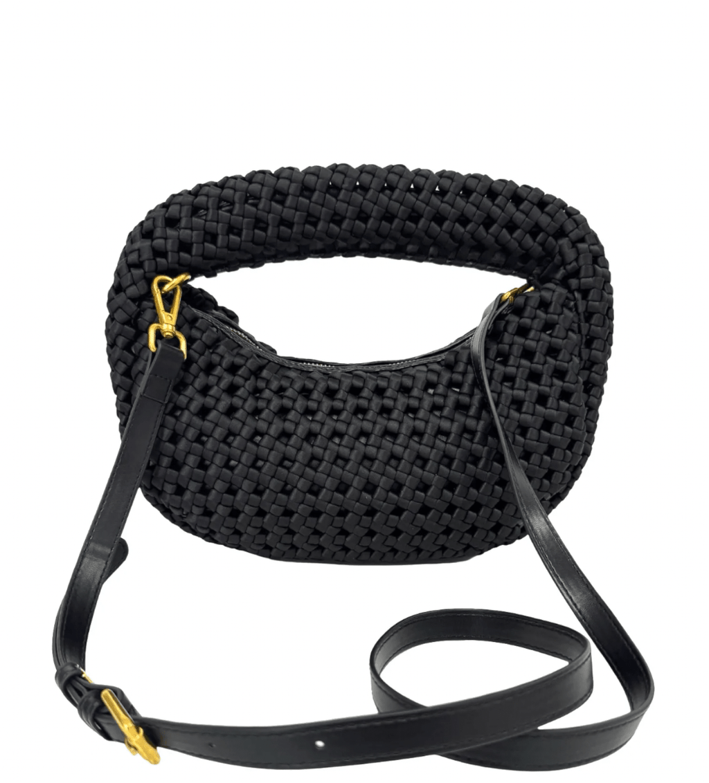 Woven Mini Crossbody Bag - Sono Chic
