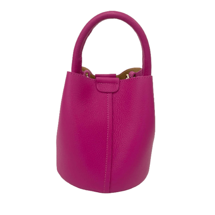 Leather Bucket Bag - Sono Chic