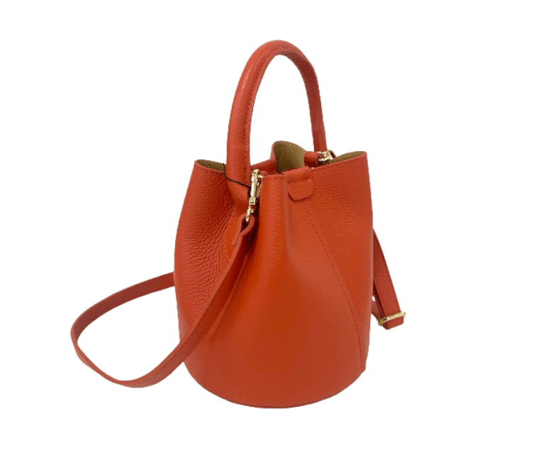 Leather Bucket Bag - Sono Chic
