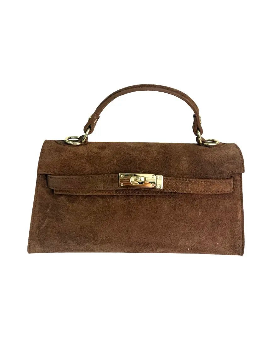 Suede Baguette Bag - Sono Chic