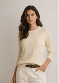 Cashmere Crewneck Sweater - Sono Chic