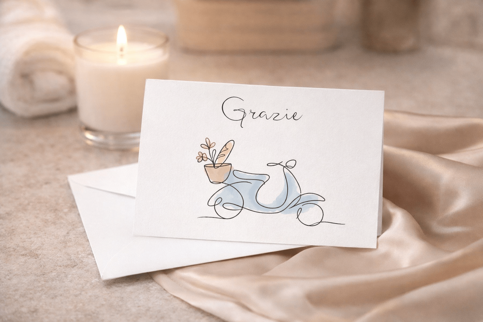 Grazie Cards - Set of 10 - Sono Chic