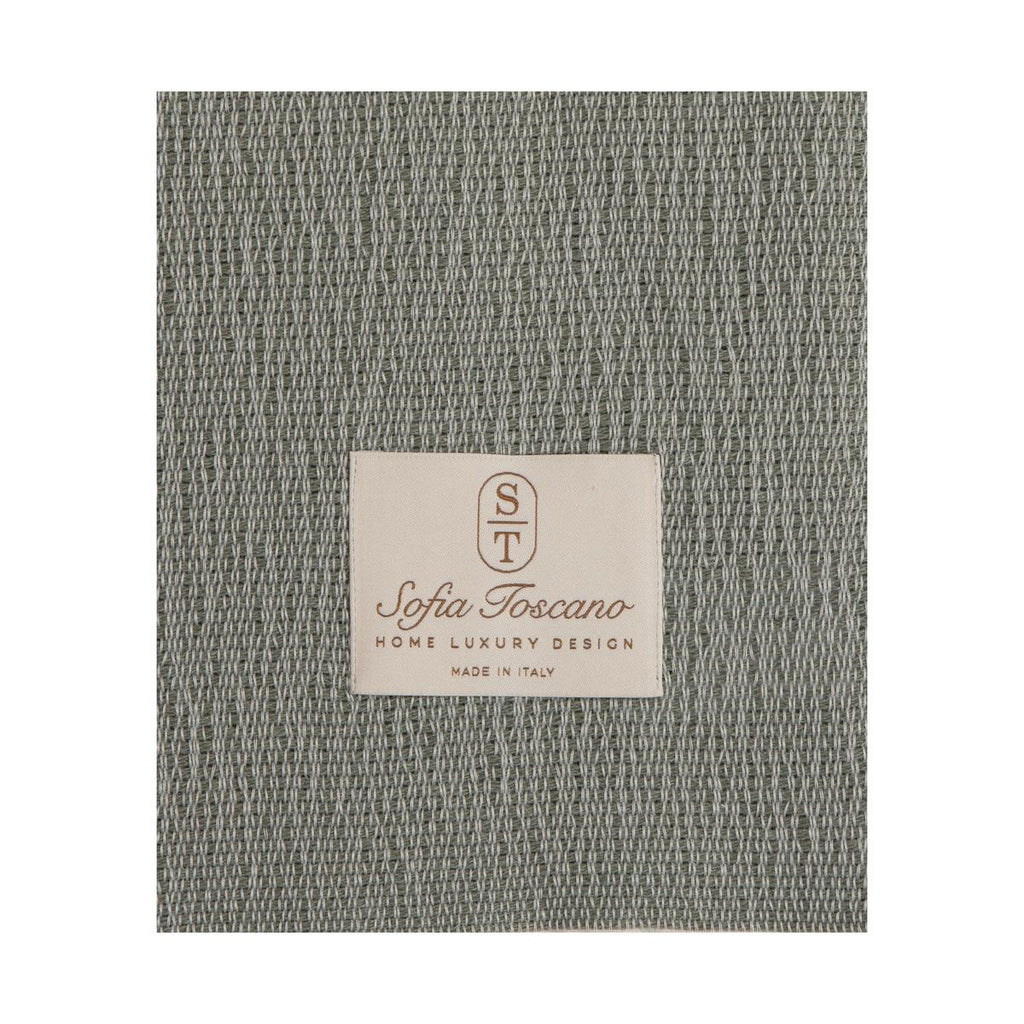Italian Linen Blend Throw Blanket - Sono Chic
