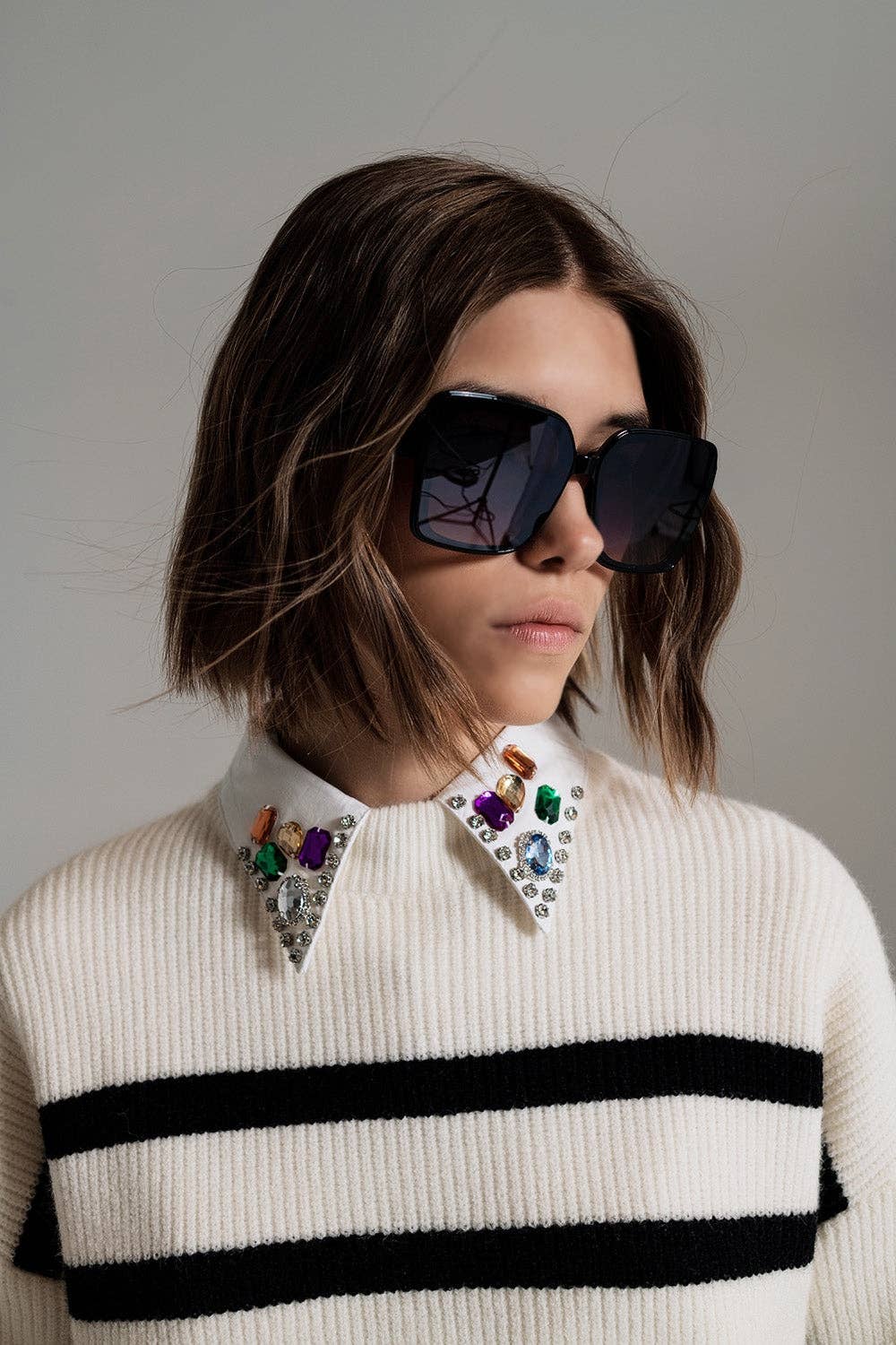 Oversized Cat Eye Sunglasses - Sono Chic