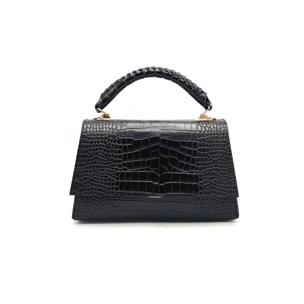 Croc - Embossed Handbag - Sono Chic