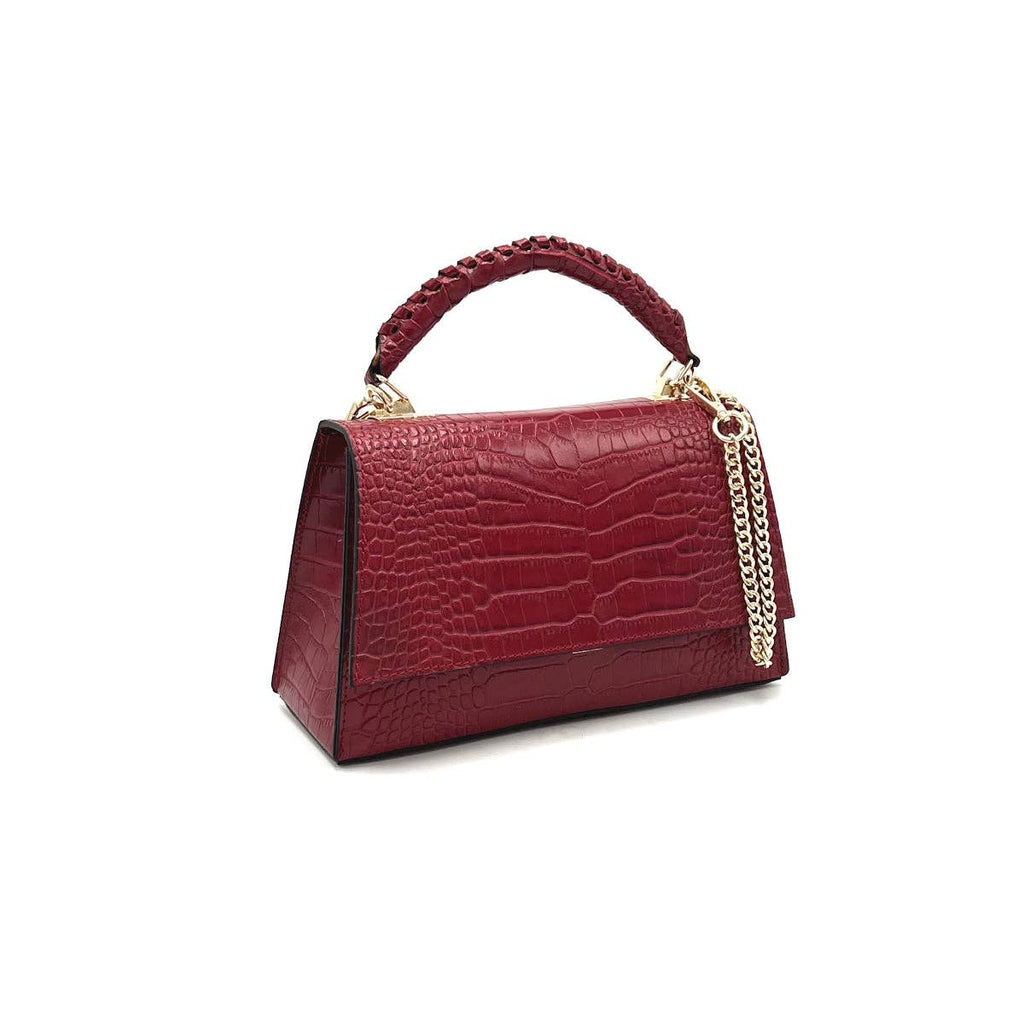 Croc - Embossed Handbag - Sono Chic