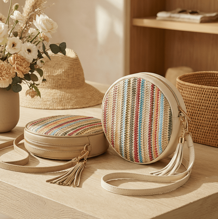Round Rainbow Bag - Sono Chic