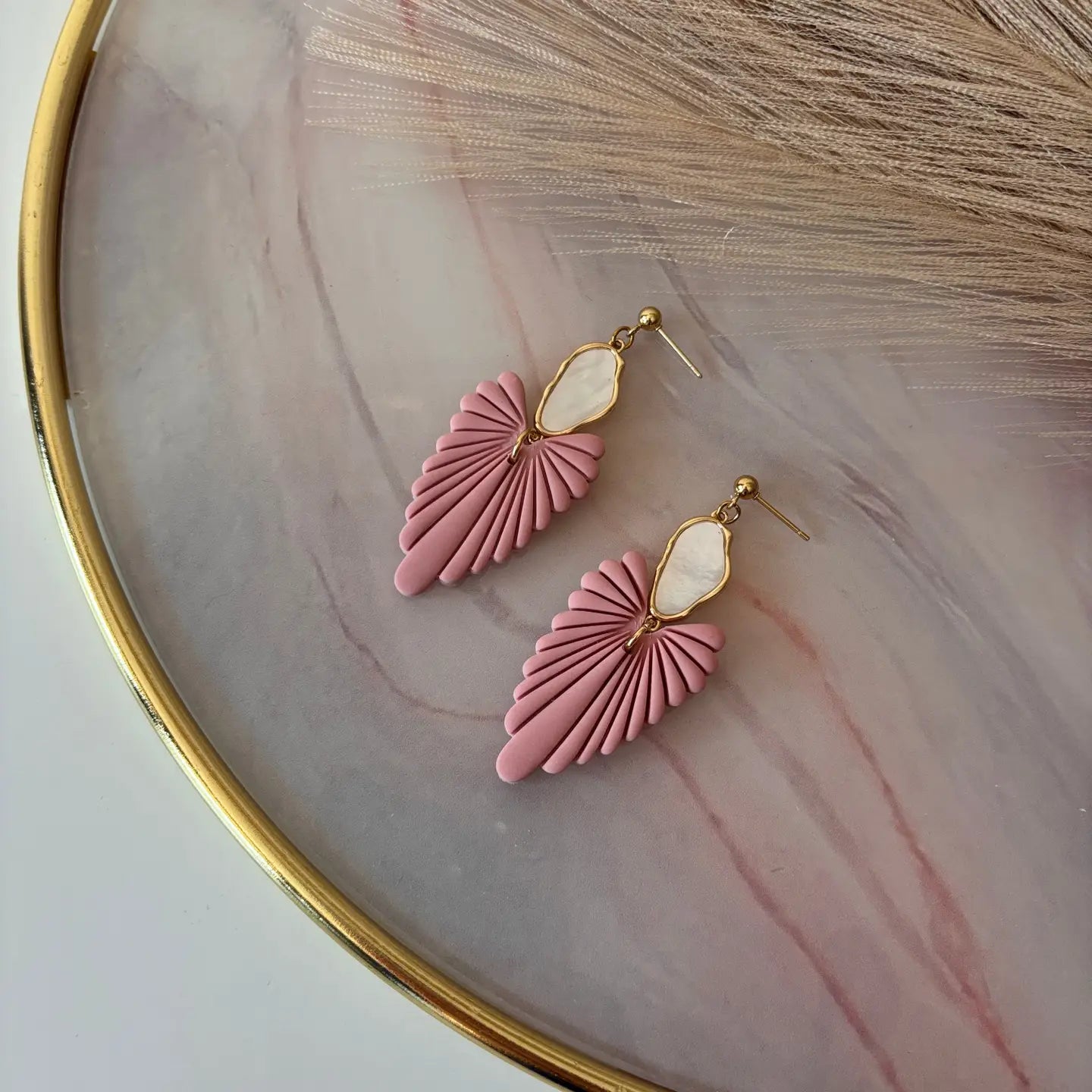 Handcrafted Dream Leaf Earrings - Sono Chic