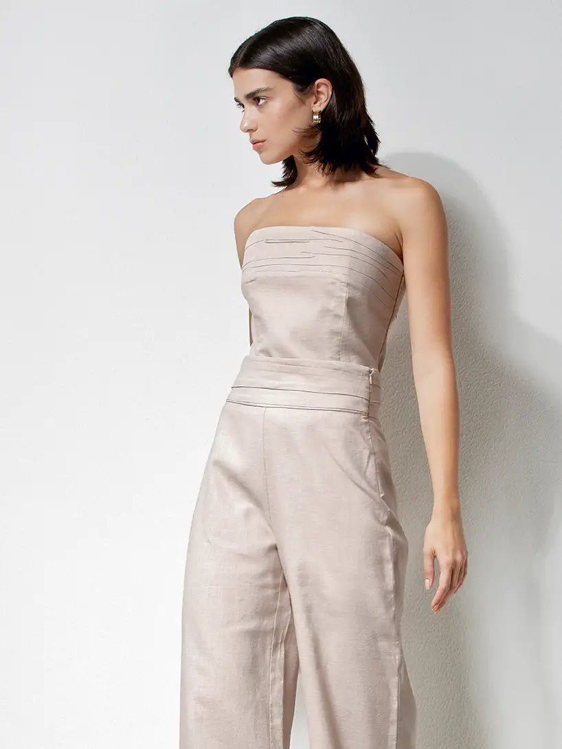 Zoe Linen Top - Sono Chic