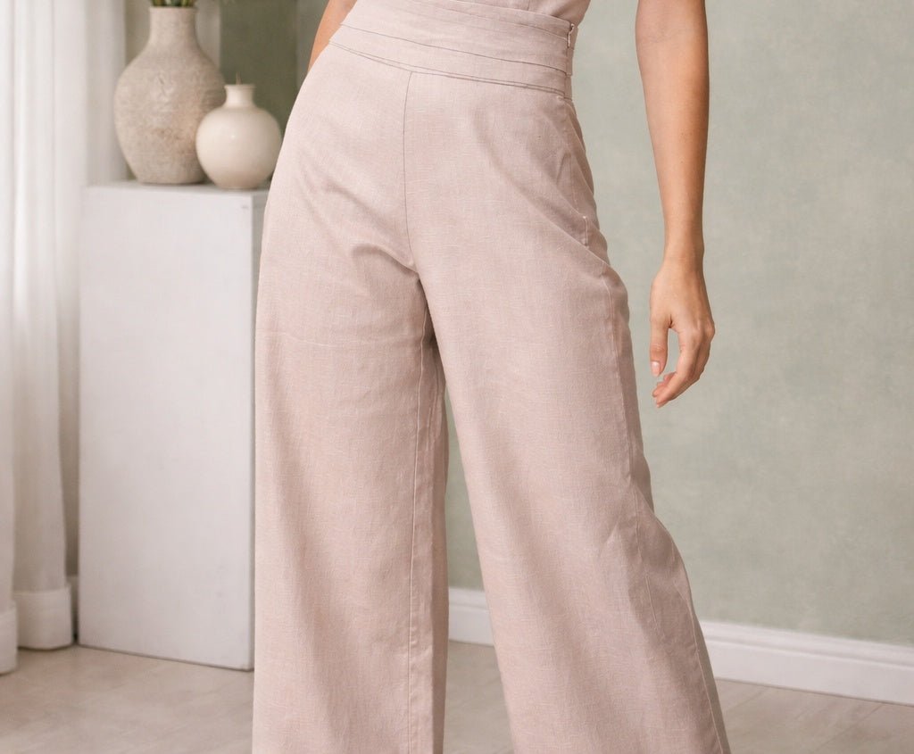 Soraya Linen Trousers - Sono Chic